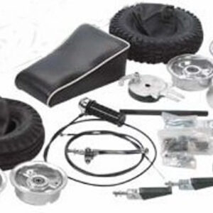 Mini Bike Kit with 6" Wheels (No Frame)