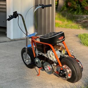 Custom Hustler Mini Bike